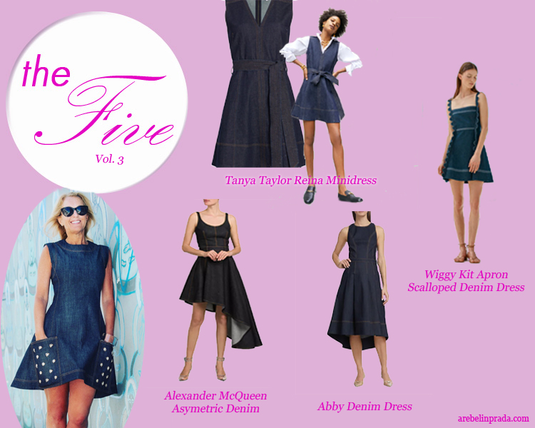 The Five vol 3 THE PERFECT DRESS TO TRANSITION TO FALL – THE DENIM DRESS